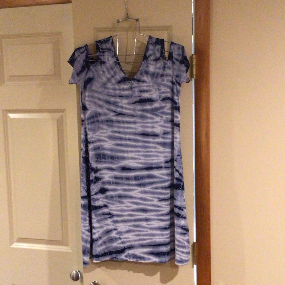 Cold shoulder dress